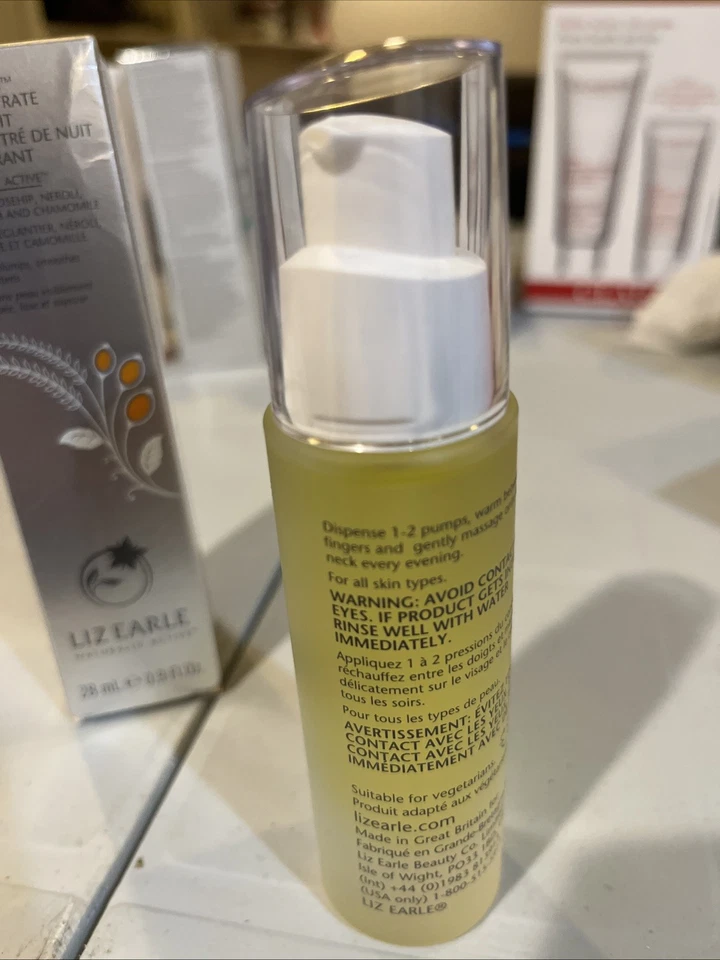 LIZ EARLE Superskin Concentrado para Noche con Bomba (28ml) NUEVO Y EN CAJA Foto 3 de 4
