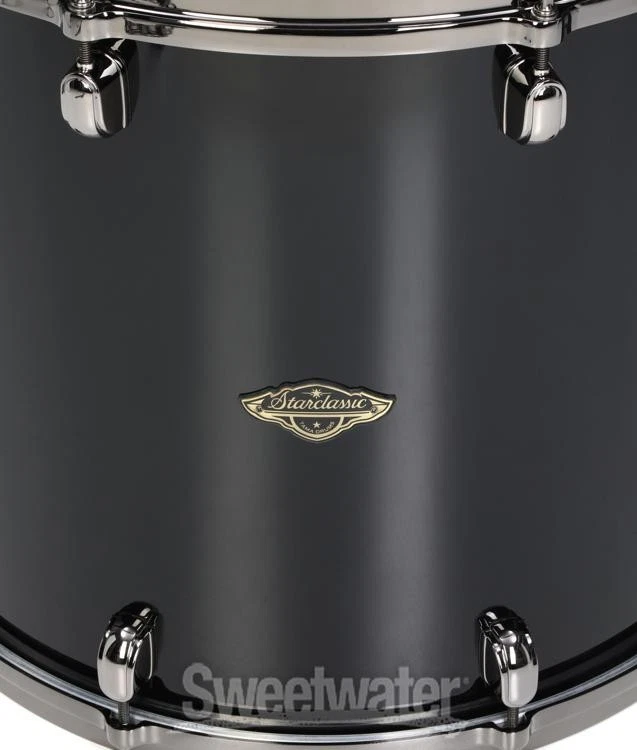 Tom de chão Tama Starclassic nogueira/bétula - 18 polegadas x 16 polegadas, preto piano - Imagem 4 de 4