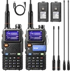 [2 pcs] Baofeng UV-5RM Plus, Multi-Band, Airband, 10W, NOAA, 2500mAh Battery