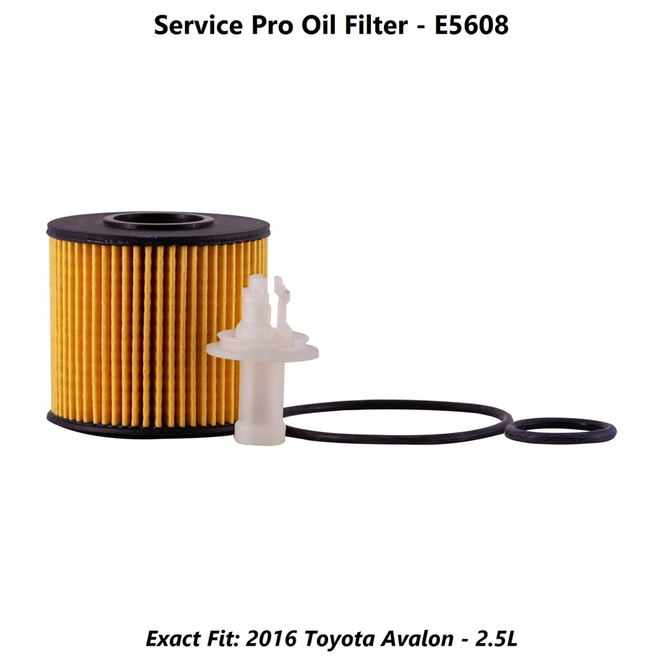 2016 Toyota Avalon 2.5L Complete Cabin, Air & Oil Filter Kit (0W-20) Foto 3 de 4