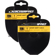 Pack of 2 Jagwire Sport Shift Cable 1.1x 3100mm, Stainless, SRAM/ Tandem