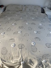 Next Double Hedgehog Quilt Duvet Cover Bed Set Reversible Cotton Bedding🦔🦔🦔 