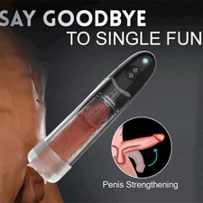 Vacuum Water Penis Pump for Male ED Enhancement Erectile Enlargement Enhancer