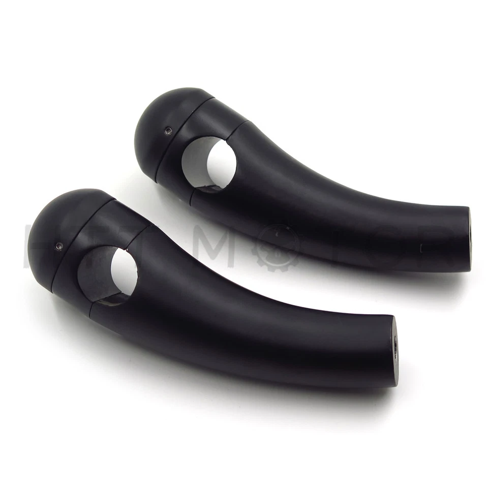 Elevadores de manillar de 4,5" negros personalizados para Harley Victory Cruise Foto 3 de 4