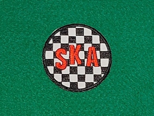 SKA 2 TONE TWO-TONE Choose Any Patch from 16 Sew / Iron On Embroidered Badges - Foto 5 di 33