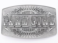 Farm Girl Brand Sunup to Sundown Belt Buckle
