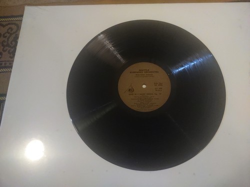 SEATTLE SYMPHONY ORCHESTRA LIMITED EDITION SIGNED #'D LP RECORD BY MILTON KATIMS - Picture 6 of 6