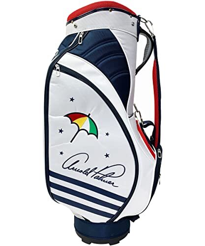 Arnold Palmer キャディバッグ ホワイト Arnold Palmer 日本正規品 アーノルド・パーマー キャディバッグ