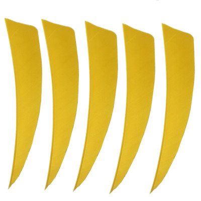 50 Stück Bogenschießen Federn 3 Zoll - Naturfedern Für Pfeil Fletching