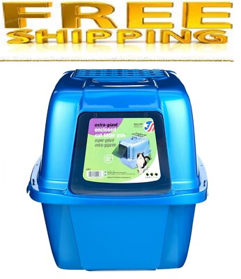 Van Ness Covered Cat Litter Box, Extra-Giant