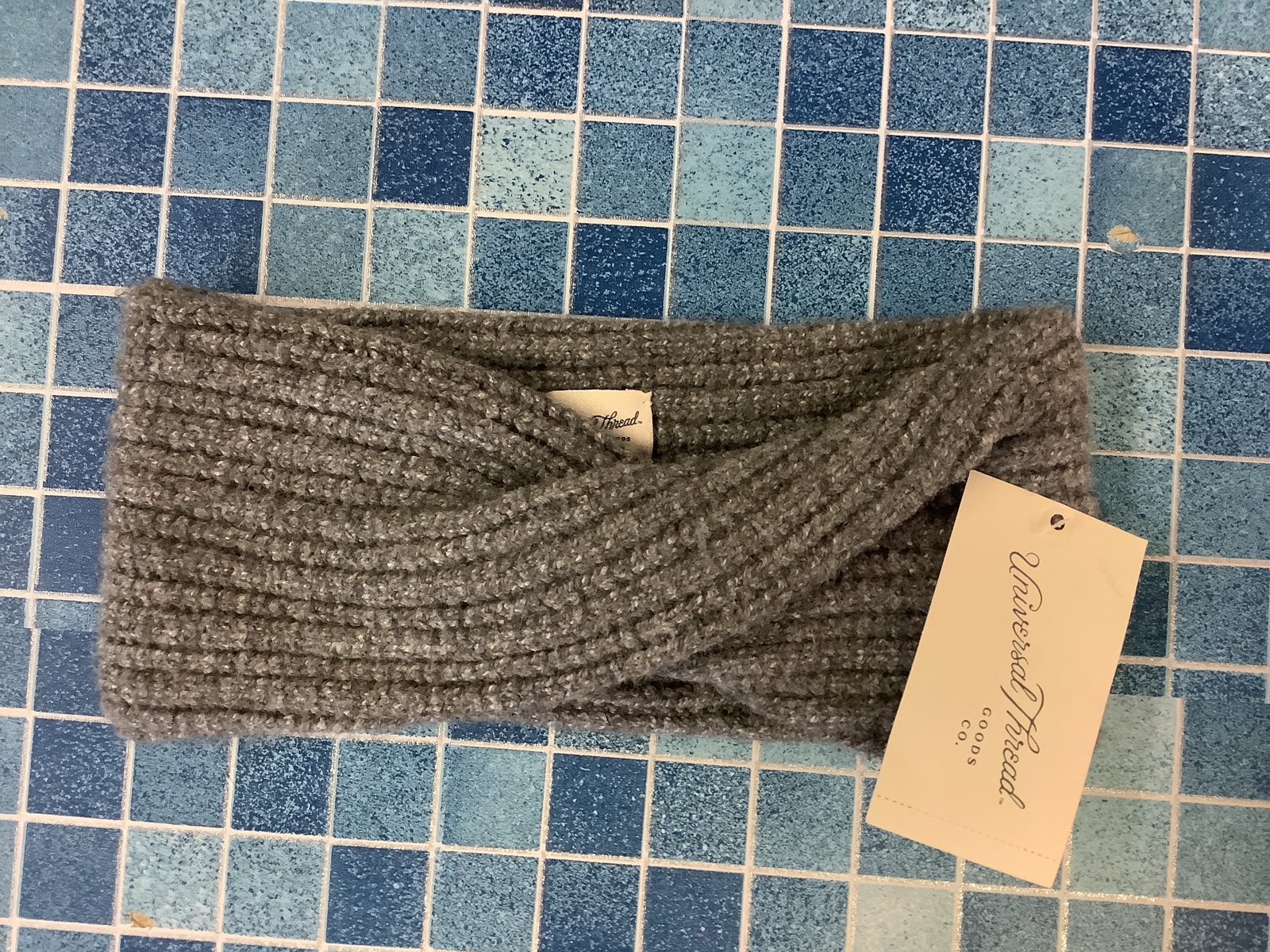 Women's Rib Headband Universal Thread Gray eBay