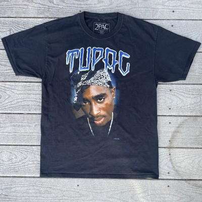 blue tupac shirt