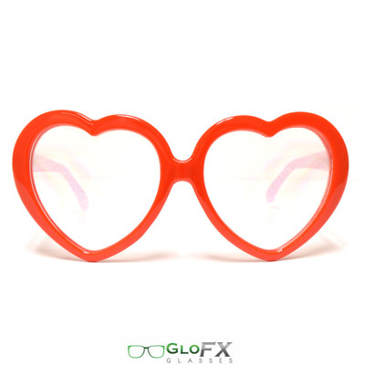 HEART Diffraction Glasses - Prism Rave Laser lightshow effect FX trippy shades 
