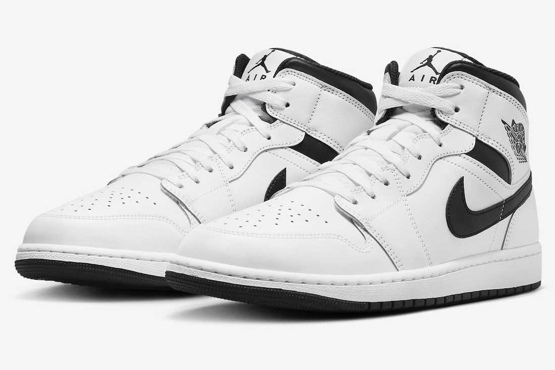 DQ8426-132 Nike Air Jordan 1 Mid White Black (Men's) | eBay DQ8426-132 Nike Air Jordan 1 Mid White Black (Men's) | eBay