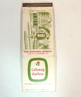 Matchbook GA Callaway Gardens Pine Mountain So Much to See and Do HuntingFishing