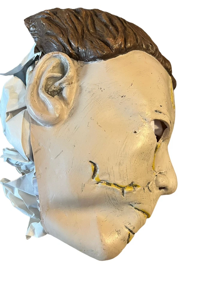 Adult Rob Zombie Halloween Michael Myers Memory Flex Mask Mens Costume Fun World - Image 3 of 4