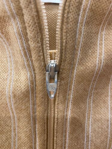 1970's Vintage Kiva Striped Polyester ladies Womens SM/M jumpsuit one piece - Picture 5 of 6