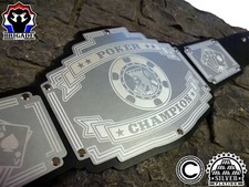 Cinturón de título de campeonato de póker premio trofeo premio Wwe cartas juego picas