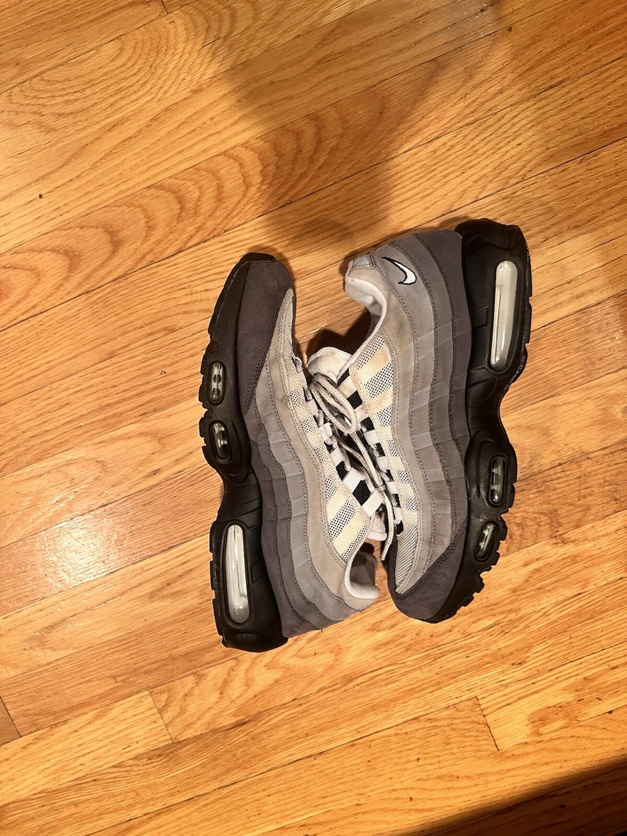 ☆NIKE AIR MAX 95OG BLACK/WHITE-GRANITE Nike Air Max 95 OG - Black / White / Granite / Dusk / Dark Pewter