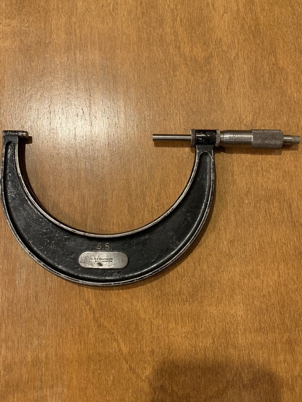 Starrett No. 226, 4-5 Inch Outside Micrometer Machinist
