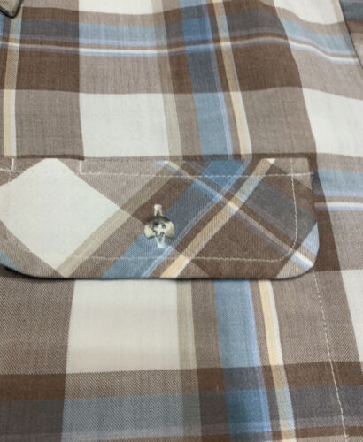 Camisa Levis Vintage Cuadros Años 80 Mediana - Imagen 7 de 7