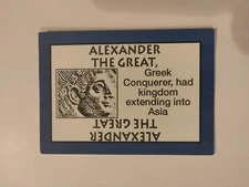 PERSPECTIVE Time Line Game 1992 used ALEXANDER THE GREAT World History free ship
