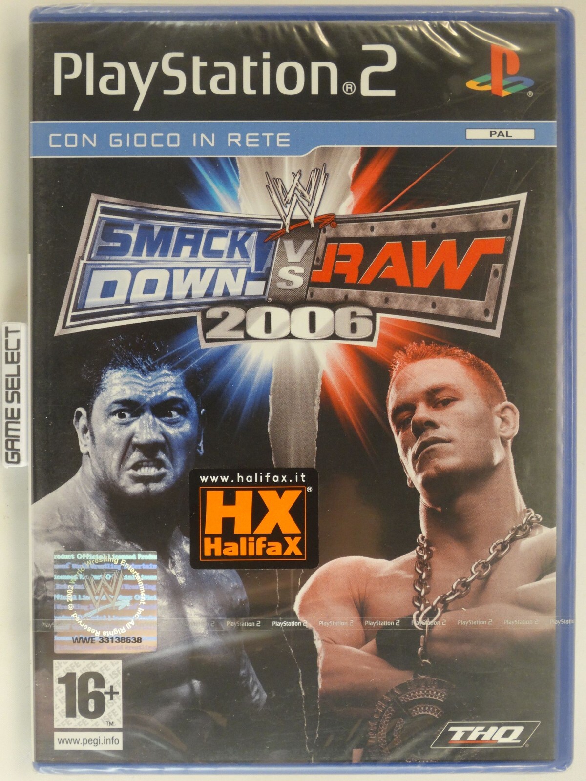 WWE SmackDown Vs Raw 2006 WRESTLING sur ps2 PAL Nouveau Scellé