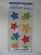 American Greetings | Creative Touch | Color Stars  | Scrapbook Stickers