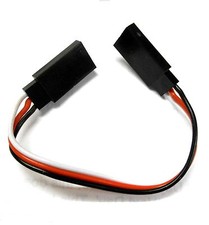 C2001C-2 10cm 22AWG Compatible Futaba Straight Extension Wire Female to Female
