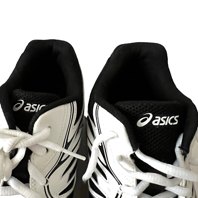 RARE Asics Gel Net Burner Ballistic MT Shoes Black/White/Silver B508Y Men\'s 13 RARE Asics Gel Net Burner Ballistic MT Shoes Black/White  main image 4