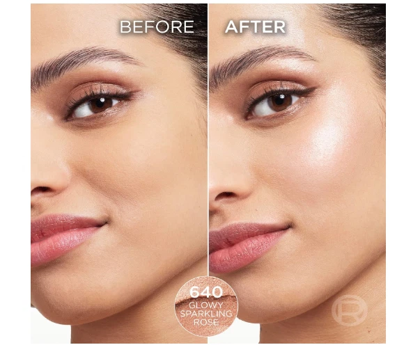 Iluminador L'Oreal Paris True Match Lumi Le Glow, 640 rosa brillante, 0,25 OZ Foto 3 de 4