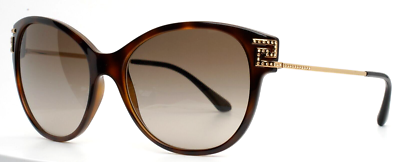 VERSACE / サングラス/--/BLK/レディース/4316-B VERSACE 4316-B 5148/13 Tortoise Womens Oval Gradient Sunglasses 57