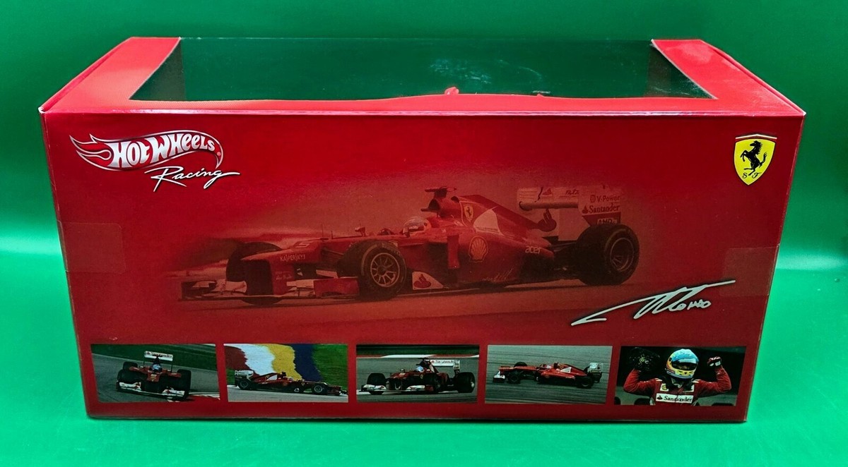 マテル ホットウィール 1/43 フェラーリ F2012 アロンソ #3 マテル ホットウィール 1/43 フェラーリ F2012 アロンソ #3