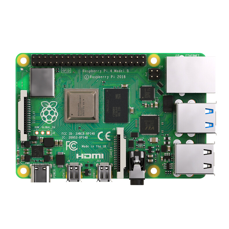 Raspberry Pi 4 Model B RAM Quad Core 64-bit 1.5GHz 2GB 4GB 8GB