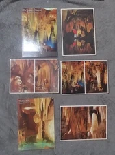 Vintage Lot Of 6 Unused ( Not Written On ) LURAY CAVERNS Post Cards