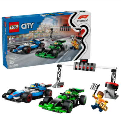 LEGO F1® Grid and VCARB & Sauber Race Cars #60474 PSL (March 1st