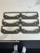 Teac X-7R X-10R Reel to Reel   6 Head Trim Panels. Nice No Cracks.