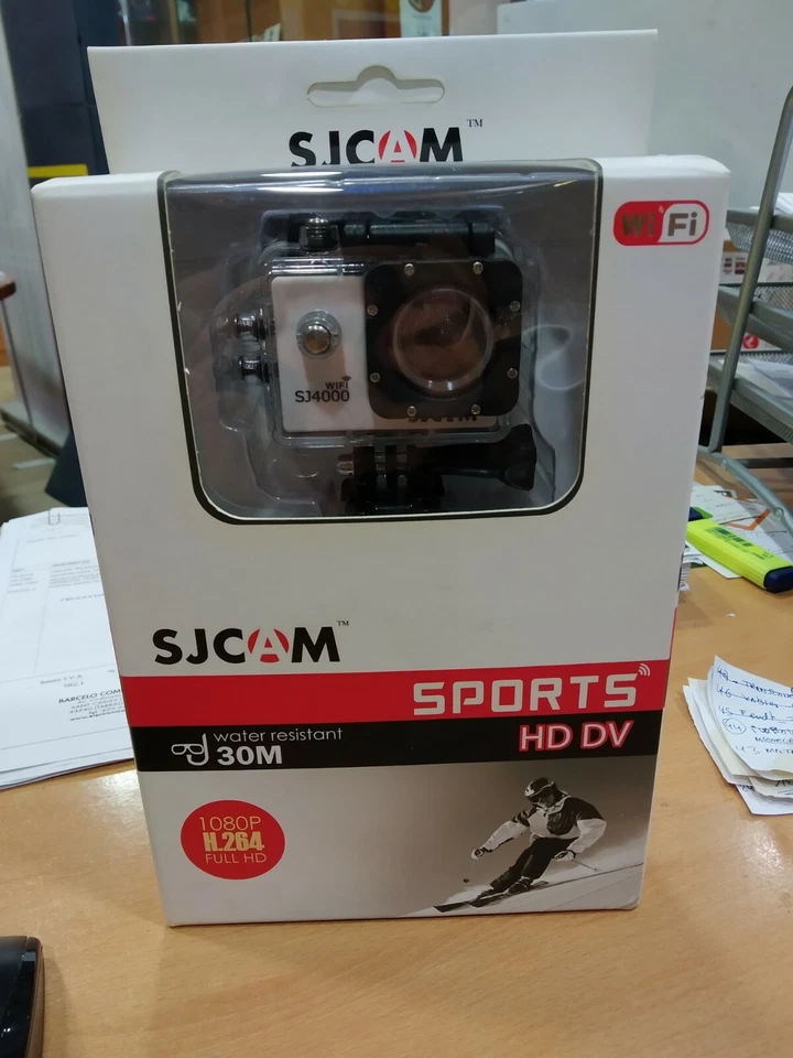 SJCAM SJ4000 WiFi  SPORTS HD DV BLANCA - Imagen 2 de 4
