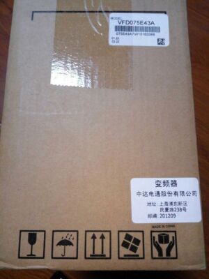 1pcs Brand New DELTA VFD075E43A Sensorless Vector Free delivery