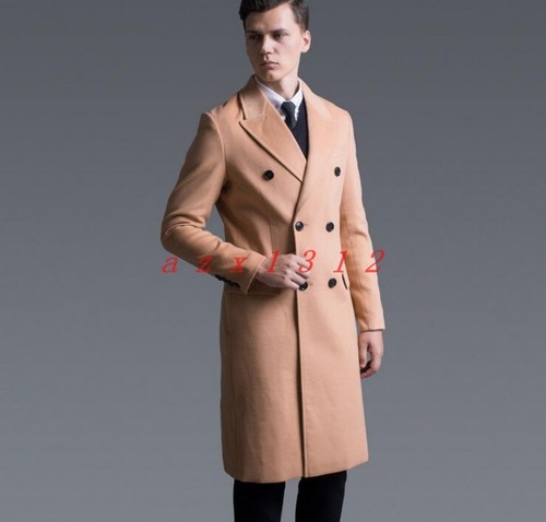 Brisith Peacoat Parka Overcoat Casual 
