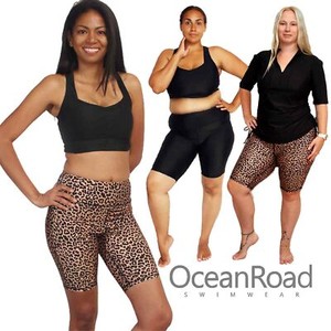 plus size women swim shorts