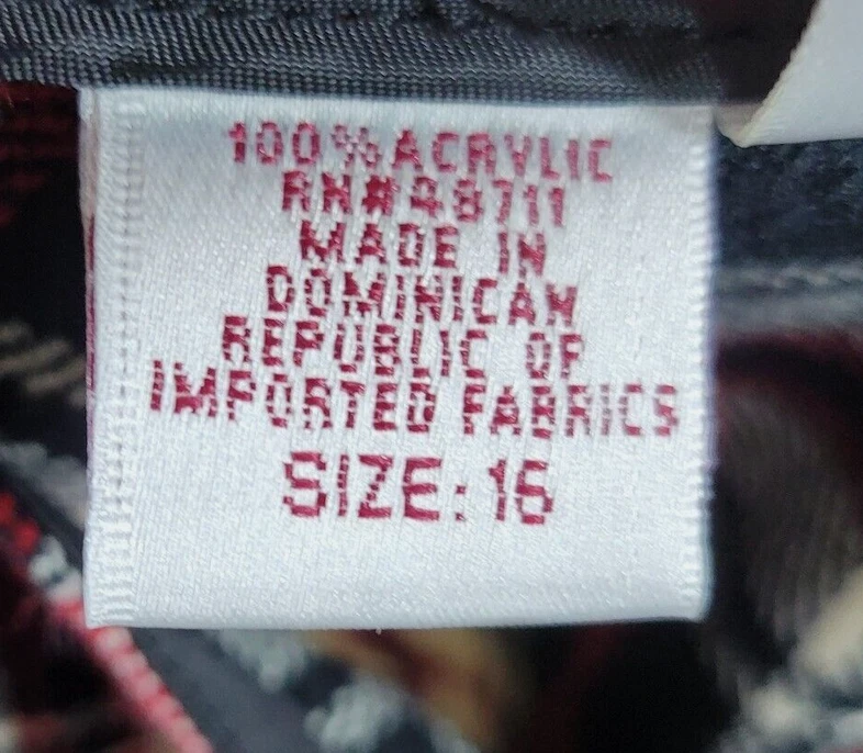 VALENTINO Vintage! Abito classico in guaina boho Y2K ~Taglia 14 16 ~Rosso e nero a quadretti ~Vacanze