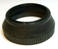67mm rubber Lens Hood Shade screw in double threaded