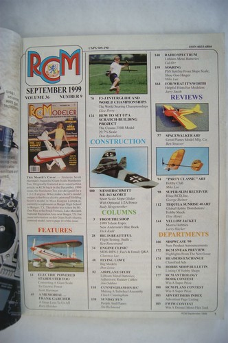 1999 RC Modeler Magazine - September - Picture 2 of 2