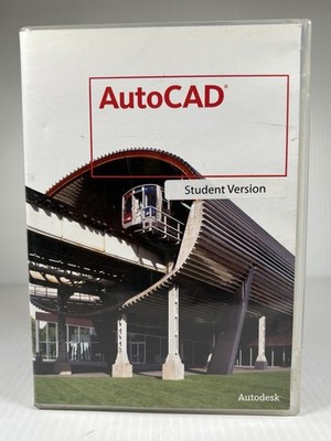 Autodesk AutoCAD Student Version 2008 With Serial Number Computer Software