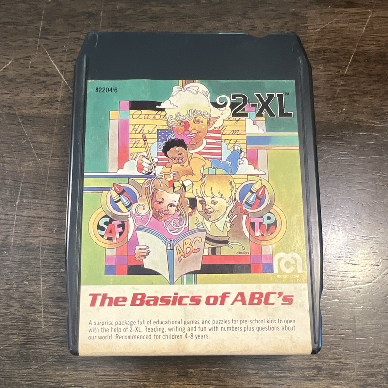 2-XL The Basics of ABC's 2-XL Cartridge Children's English Black 82204/6
