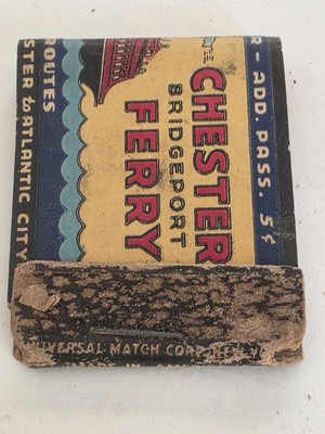 CHESTER BRIDGEPORT FERRY - AVOID PHILA - NY To Atlantic City *Full Matches