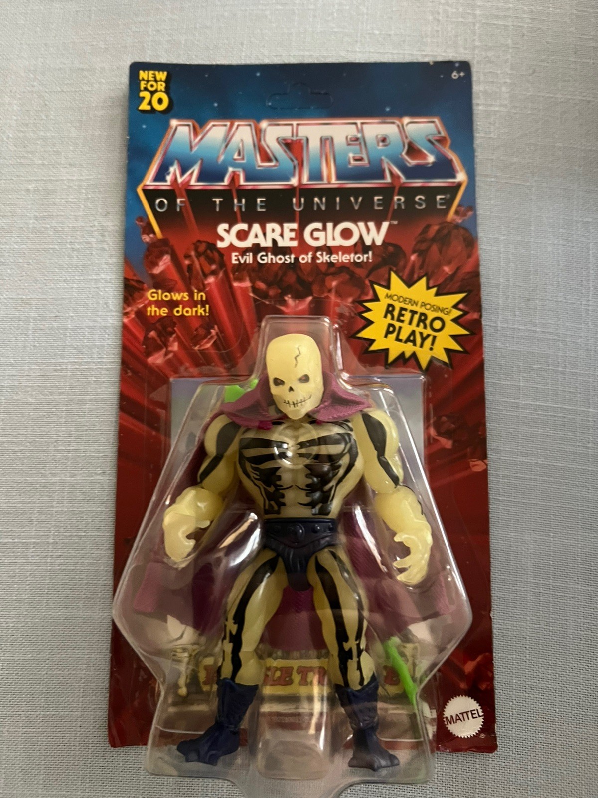 Masters of the Universe MOTU Origins New - Scare Glow Scareglow Action Figure