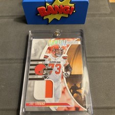 2025 Absolute Cleveland Brown Joe Thomas Canton Absolutes Patch Gold /49 Browns