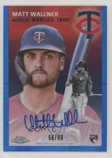 2023 Topps Chrome Platinum Anniversary 56/99 Matt Wallner #CPA-MW Auto 0hk3